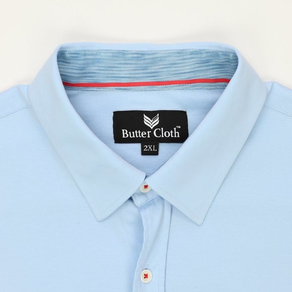 Buttercloth Long Sleeve Shirt Blue Size 2XL - Picture 9 of 9